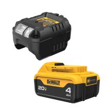Kit Carregador Multivolt DeWalt 12V/20V + Bateria 4Ah 20V MAX Ideal para Ferramentas Sem Fio
