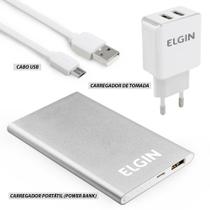 Kit Carregador Para Celular Residencial Elgin