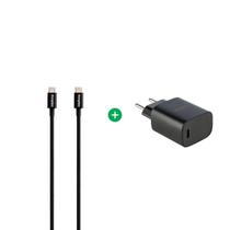 Kit Carregador Power com Cabo USB-C 1,5m em Nylon Kit Carregador Power com Cabo USB-C 1,5m em Nylon