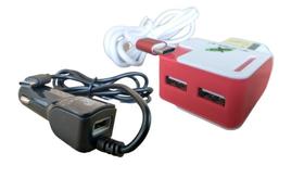 Kit Carregador Rápido Veicular+Parede+Cabo Usb C