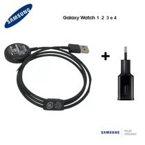 Kit Carregador Samsung p/ Relógio Galaxy Watch 1 2 3 4 Orig.