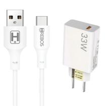 Kit Carregador TURBO 2 Metros Compatível Com Redmi 8 Pro _ Cabo Tipo C e Fonte Kit Carregador TURBO 2 Metros Compatível Com Redmi 8 Pro _ Cabo Tipo C e Fonte