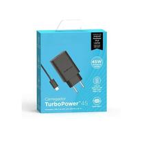 Kit Carregador Turbo 45W Tipo c compativel com Compatível com Moto Edge 30 Neo