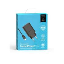 Kit Carregador Turbo 45W Tipo c compativel com Moto E22