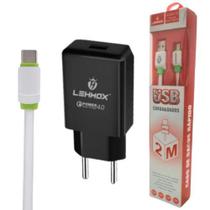 Kit Carregador Turbo compatível com INFINIX NOTE 12 / Cabo USB C e Fonte