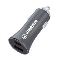 Kit carregador veicular kimaster cabo usb c para usb c cv209cc