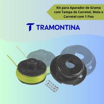 Kit Carretel Tramontina para Aparador de Grama com Fio Mola Tampa