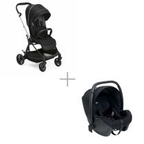 Kit Carrinho de Bebê Chicco Compacto One4ever Lounge + Bebê Conforto Kory - 4087109910000K