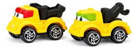 Kit Carrinho De Obra Infantil 2 Veículos Construçãobrinquedo Kit Carrinho De Obra Infantil 2 Veículos Construçãobrinquedo