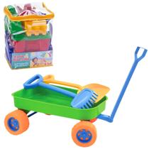 Kit Carrinho De Praia Infantil Pá Balde Areia Moldes Para Praia Infantil Com Acessórios Coloridos Brinquedo Completo Kit Carrinho De Praia Infantil Pá Balde Areia Moldes Para Praia Infantil Com Acessórios Coloridos Brinquedo Completo