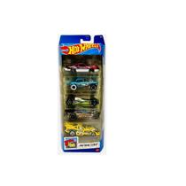 Kit carrinhos hot wheels c/ 5pç 01806 mattel