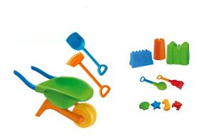 Kit Carriola Praia Beach Play + Castelo Completo Usual