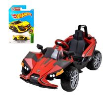 Kit Carro Elétrico Polaris Slingshot E Carrinho Hot Wheels