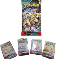 Kit Cartas Pokémon Raras Originais Nacionais 24 unidades