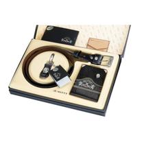 Kit Carteira Cinto Chaveiro Couro MITTY M1SCHS4 M1S S4 Kit Carteira Cinto Chaveiro Couro MITTY M1SCHS4 M1S S4