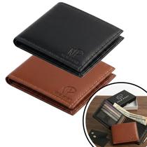 Kit Carteira Masculina Couro Legítimo Slim New Port Luxo Kit Carteira Masculina Couro Legítimo Slim New Port Luxo