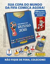 Kit Cartela + Figurinhas Copa do Mundo Fifa 2018 - 24 Envelopes + Lata Grátis (120 Figurinhas) M - Panini Brasil - Revistas