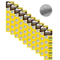 Kit Cartelas de Pilhas Baterias CR2032 Toshiba Controle Alarme 3V