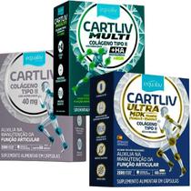 KIT CARTLIV completo Equaliv 3 Cartliv (180 caps total) Cartliv - Multi - MDK