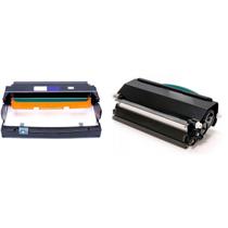 Kit Cartucho de Cilindro + Toner Compatível com E260 E360 E460 E462 E260DN E360DN E460DW X263 X264 X363 X364 X463 X464 X466