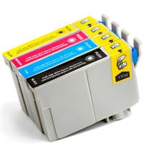 Kit Cartucho Para Epson TX135 T135120 e CMYK compatível
