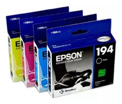 Kit cartuchos epson 194 original - com 4 cores Kit cartuchos epson 194 original - com 4 cores