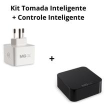 Kit Casa Inteligente 1 Tomada Smart + 1 Controle Smart Margirius Kit Casa Inteligente 1 Tomada Smart + 1 Controle Smart Margirius