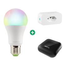 Kit Casa Inteligente Controle Remoto MCR 1001 + Lâmpada EWS 410 + Interruptor EWS 301