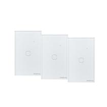 Kit Casa Inteligente Interruptor Touch EWS 1001 Branco Intelbras - 3 unidades Kit Casa Inteligente Interruptor Touch EWS 1001 Branco Intelbras - 3 unidades