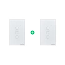 Kit Casa Inteligente Touch EWS 1003 Branco 2 unidades Kit Casa Inteligente Touch EWS 1003 Branco 2 unidades