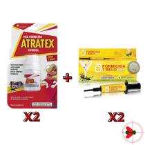 Kit Casa Livre De Formigas Atratex 2 Un + Gel 7 Belo 2 Un