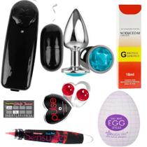 Kit Casal 7 Itens Noite Romântica SexShop Kit Casal 7 Itens Noite Romântica SexShop