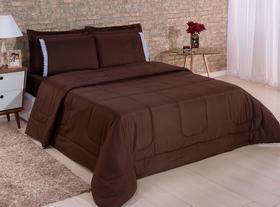 Kit casal aconchego queen 6 peças