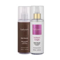 Kit Casal Body Splash Bold Homme e My Sweet Delight Barbours 200ml