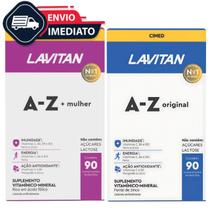 Kit casal lavitan +mulher 90comprimidos + lavitan original 90 comprimidos