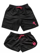 Kit Casal Moda Praia Shorts Iguais Casal Namorados