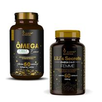 Kit Casal Omega-3 Essence Omega 3 6 9 Femme 60+60 Cápsulas