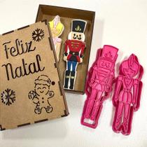 Kit Casal Quebra-Nozes e Bailarina com 3 Caixas em MDF - D240146 e D240172