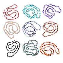 Kit Cascalho Furado De Pedra Natural Artesanato - 5 Fios Kit Cascalho Furado De Pedra Natural Artesanato - 5 Fios