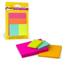 Kit Cascata Misto Post-It Com Varias Dimensões Sortidos 3M