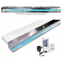 Kit Cascata Para Piscina 100cm Embutir Bico Inox Com Led Rgb Kit Cascata Para Piscina 100cm Embutir Bico Inox Com Led Rgb