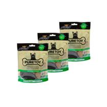 Kit Casco Bovino Puretoy - 3 Pacotes (9 Cascos)