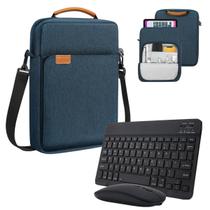 Kit Case C Alça + Teclado Para Samsung S10 Fe 10.9 X520 X526