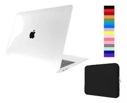 Kit Case Compatível Com Macbook New Air 15.3 A2941 A3114 M2 M3 + Capa Neoprene