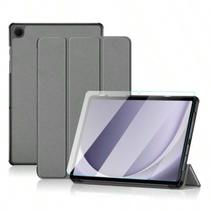 Kit Case Couro + Vidro Para Para Tablet Samsung A9+ 11 X210