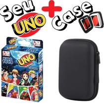Kit Case + Jogo de Cartas - 4 Animes Juntos