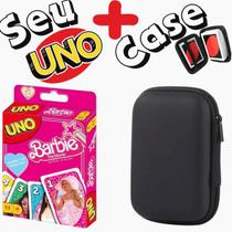 Kit Case + Jogo de Cartas UNO - Barbie
