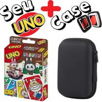 Kit Case + Jogo de Cartas UNO - Labubu