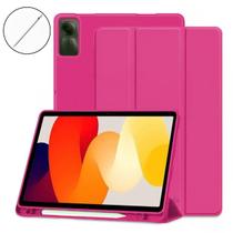 Kit Case+Pencil Stylus Compatível Redmi Pad Se 11 Pink