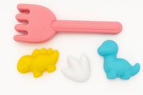 Kit Castelo De Areia Brinquedo Infantil Com 6 Acessórios